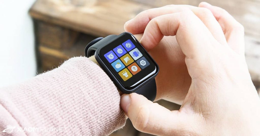 Le nouveau design de la montre connectée Xiaomi Mi Watch