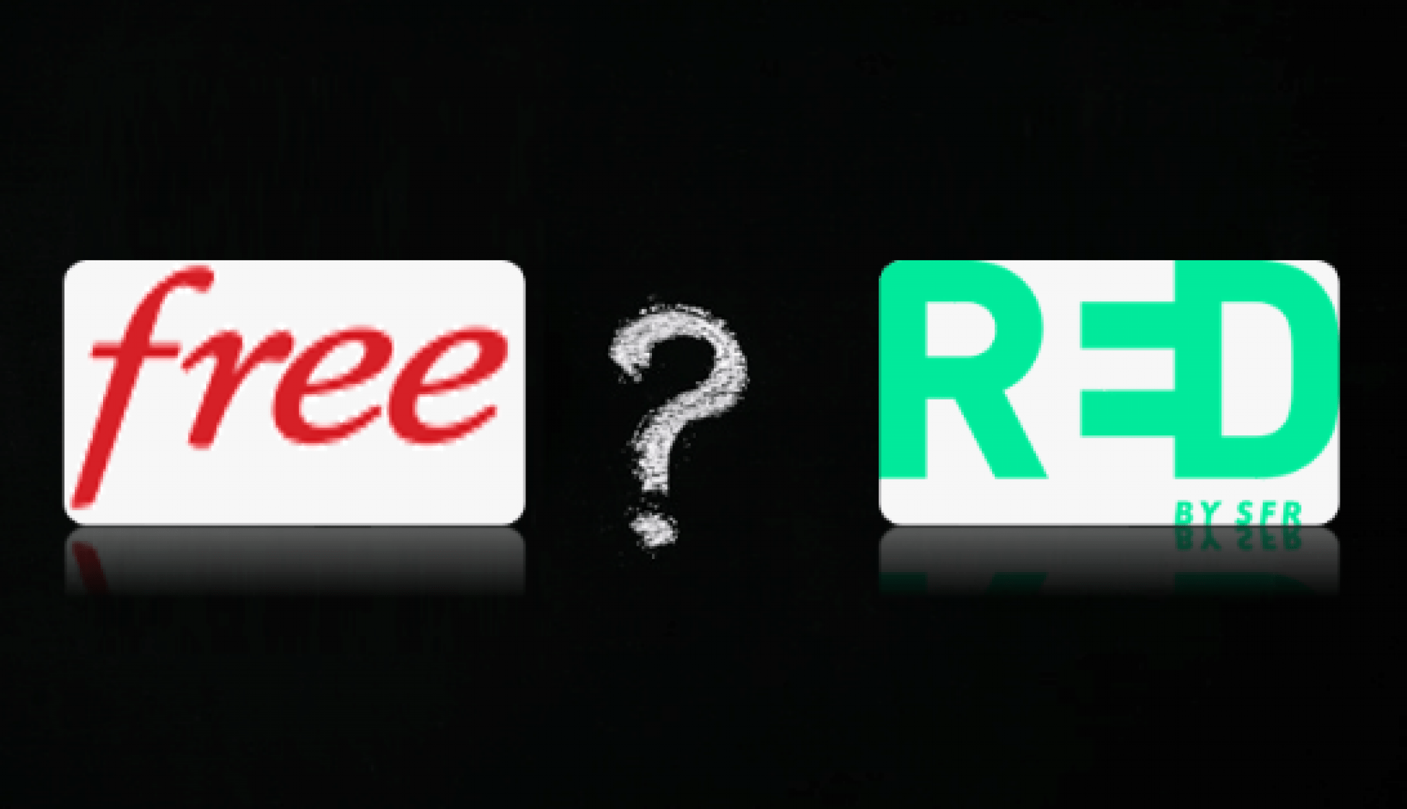 RED by SFR et Free se retrouvent en forte concurrence